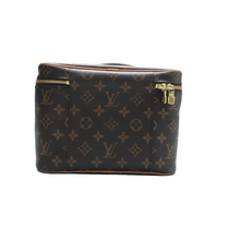 Load image into Gallery viewer, Louis Vuitton  Nice BB Toiletry Monogram Canvas Vanity Case Brown
