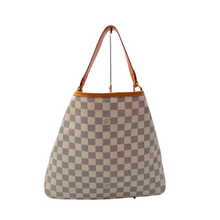 Load image into Gallery viewer, Louis Vuitton Delightful PM Damier Azur Tote Bag White
