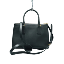 Load image into Gallery viewer, Prada Galleria Leather Satchel Bag Black
