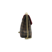 Load image into Gallery viewer, Louis Vuitton Caissa Damier Ebene Canvas Shoulder Bag Brown
