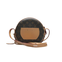 Load image into Gallery viewer, Louis Vuitton Boite Chapeau Souple Monogram Canvas Shoulder Bag Brown
