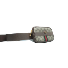 Load image into Gallery viewer, Gucci Ophidia Canvas Crossbody Bag Brown
