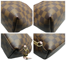 Load image into Gallery viewer, Louis Vuitton Clapton Damier Ebene Canvas Backpack Bag Brown
