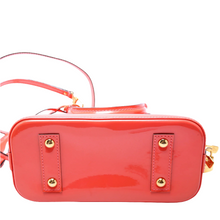 Load image into Gallery viewer, Louis Vuitton Alma BB Monogram Vernis Satchel Bag Orange
