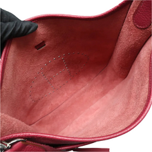 Load image into Gallery viewer, Hermes Evelyne Leather Shoulder bag Red
