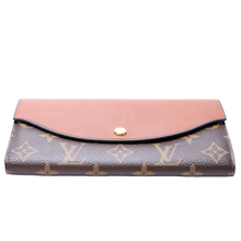 Load image into Gallery viewer, Louis Vuitton Sarah Tuileries Monogram Canvas Wallet Brown
