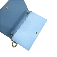 Load image into Gallery viewer, GUCCI Leather Shoulder Bag Blue
