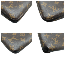 Load image into Gallery viewer, Louis Vuitton Twice Pochette Monogram Shoulder Bag Brown
