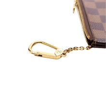 Load image into Gallery viewer, Louis Vuitton Pochette Cles Damier Ebene Wallet Brown
