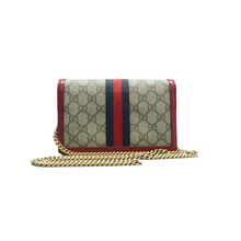 Load image into Gallery viewer, GUCCI Queen Margaret Canvas Shoulder Bag Brown
