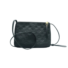 Load image into Gallery viewer, Louis Vuitton Twice Pochette Monogram Empreinte Crossbody Bag Black
