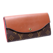 Load image into Gallery viewer, Louis Vuitton Sarah Tuileries Monogram Canvas Wallet Brown
