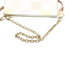 Load image into Gallery viewer, Louis Vuitton  Damier Pochette Accessories Shoulder Bag Peach Pink
