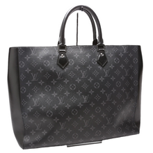 Load image into Gallery viewer, Louis Vuitton Grand Sac Bag Eclipse Shoulder Bag Black
