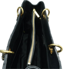 Load image into Gallery viewer, Chanel Grand Shopping Quilted Leather Tote Bag Black
