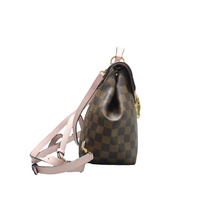 Load image into Gallery viewer, Louis Vuitton Clapton Damier Ebene Canvas Backpack Bag Brown
