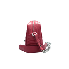 Load image into Gallery viewer, Prada Diagramme Soft Calfskin Camera Shoulder Bag Red
