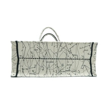 Load image into Gallery viewer, Christian Dior Book Tote Fabric Shoulder Bag Bicolor
