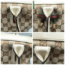 Load image into Gallery viewer, GUCCI Fabric Shoulder Bag Beige
