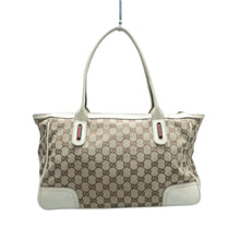 Load image into Gallery viewer, GUCCI Fabric Shoulder Bag Beige
