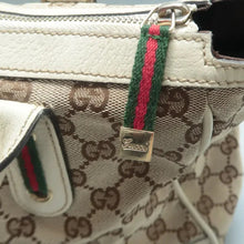 Load image into Gallery viewer, GUCCI Fabric Shoulder Bag Beige
