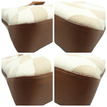 Load image into Gallery viewer, Hermès Cabas H en Biais Fabric Tote Bag Beige
