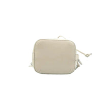 Load image into Gallery viewer, FENDI Mon Trésor Cloth Satchel Bag Beige
