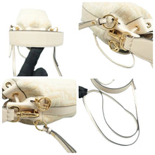 Load image into Gallery viewer, FENDI Mon Trésor Cloth Satchel Bag Beige
