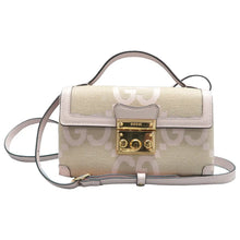 Load image into Gallery viewer, Gucci Padlock Fabric Crossbody Bag Beige
