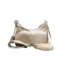 Load image into Gallery viewer, PRADA Re-edition Nylon Shoulder Bag Beige
