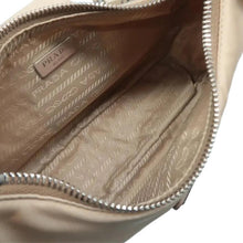 Load image into Gallery viewer, PRADA Re-edition Nylon Shoulder Bag Beige
