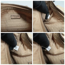 Load image into Gallery viewer, PRADA Re-edition Nylon Shoulder Bag Beige
