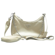 Load image into Gallery viewer, PRADA Re-edition Nylon Shoulder Bag Beige
