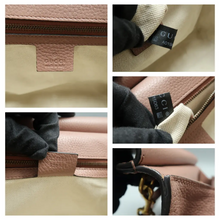 Load image into Gallery viewer, GUCCI GG Marmont Leather Satchel Bag Beige
