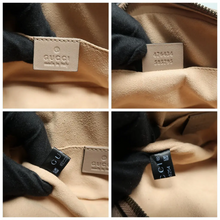 Load image into Gallery viewer, GUCCI GG Marmont Leather Belt Bag Beige
