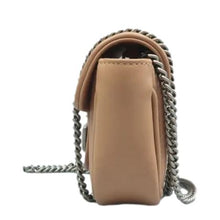 Load image into Gallery viewer, GUCCI GG Marmont Mini Leather Shoulder Bag Beige
