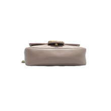 Load image into Gallery viewer, Gucci GG Marmont Calfskin Matelasse Super Mini Shoulder Bag Porcelain Rose
