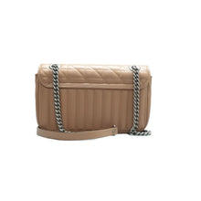 Load image into Gallery viewer, GUCCI GG Marmont Leather Shoulder Bag Beige
