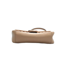 Load image into Gallery viewer, GUCCI GG Marmont Leather Shoulder Bag Beige
