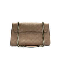 Load image into Gallery viewer, GUCCI Emily Leather Shoulder Bag Beige
