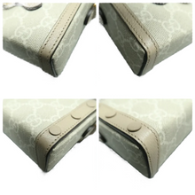 Load image into Gallery viewer, GUCCI Horsebit 1955 Canvas Shoulder Bag Beige
