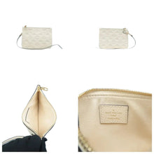 Load image into Gallery viewer, LOUIS VUITTON Loop Damier Azur Leather Shoulder Bag Cream
