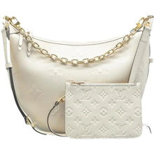 Load image into Gallery viewer, LOUIS VUITTON Loop Damier Azur Leather Shoulder Bag Cream
