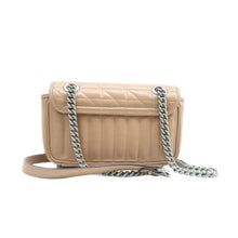 Load image into Gallery viewer, Gucci GG Marmont Mini Leather Shoulder Bag Beige
