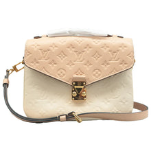 Load image into Gallery viewer, Louis Vuitton Pochette Métis Monogram Leather Satchel Beige&amp;White
