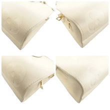 Load image into Gallery viewer, Louis Vuitton Onthego East West Monogram Leather Satchel Bag White
