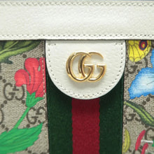 Load image into Gallery viewer, Gucci Ophidia Chain Canvas Shoulder Bag Beige
