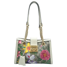 Load image into Gallery viewer, Gucci Padlock Canvas Shoulder Bag Beige
