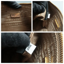 Load image into Gallery viewer, Prada Re-Edition 2005 Saffiano Leather Shoulder Bag Cameo Beige
