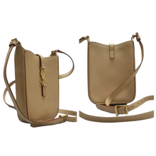 Load image into Gallery viewer, Yves Saint Laurent Leather Shoulder Bag Beige
